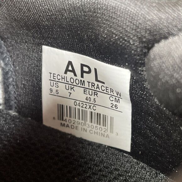 APL Women's Size 9.5 Techloom Tracer Training Shoes Black Running Sneakers - Picture 10 of 10
